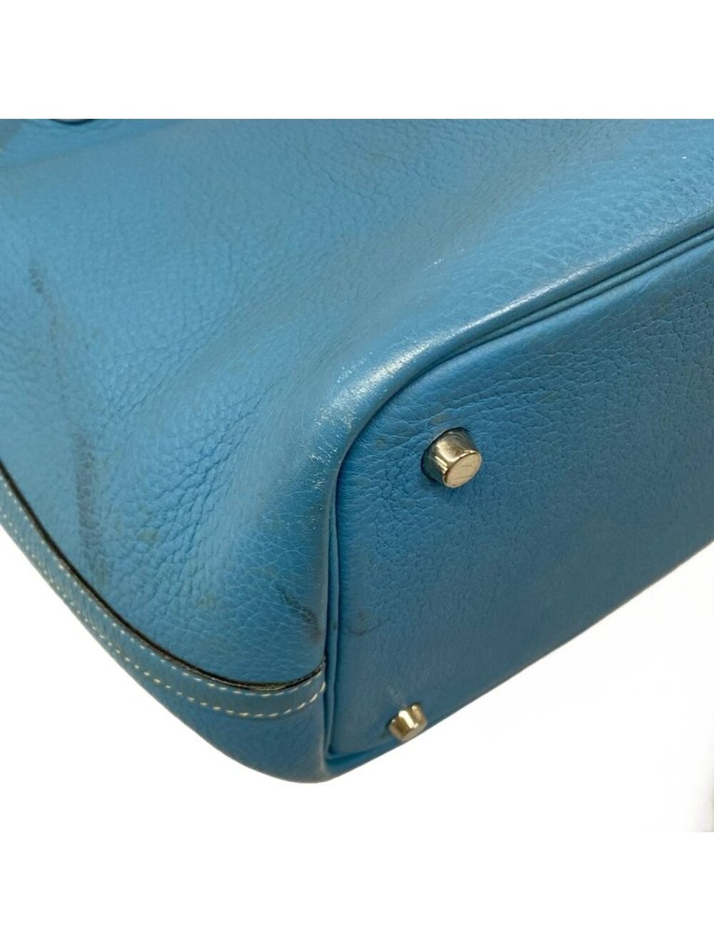 Hermes Handbag Picotin PM Blue Jean Silver - Picture 6 of 15